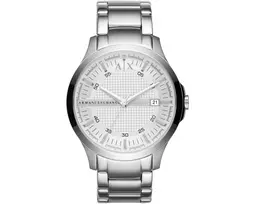 Armani Exchange Vyrų Laikrodis AX2177 46mm Nerūdijantis Plienas Juodas Ciferblatas