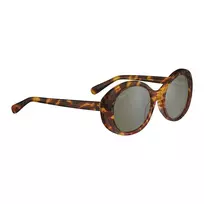 SERENGETI Moteriški akiniai nuo saulės SS541003 – Fotochrominiai poliarizuoti Drivers Brown lęšiai – Blizgaus juodo acetato rėmelis – 55/18/140 mm