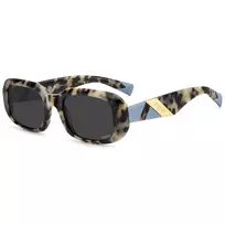 MISSONI Moteriški Akiniai nuo Saulės MIS0220SC9K Havana Acetate Square Frame Grey Gradient Lens 52/20/140 mm