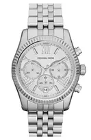 Michael Kors MK5555 Moteriškas Rožinio Aukso Spalvos Nerūdijančio Plieno Chronografinis Laikrodis 38mm