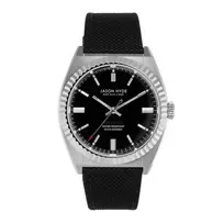JASON HYDE MAN JH10025 40mm Quartz Analog Watch Black Dial Stainless Steel Milanese Mesh Strap