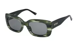 NINA RICCI Moteriški Akiniai Nuo Saulės SNR262530VBT - 53 mm Lęšis, 20 mm Tiltelis, 140 mm Kojelė