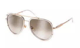 JUST CAVALLI Unisex Akiniai SJC029V570P79 Rudi Havana Rėmelis Pilki Poliarizuoti Lęšiai 57/17/140 mm