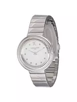 Pierre Cardin Moteriškas CF.1010.MS.1 Kvarcinis Analoginis Laikrodis 32mm Sidabrinis Nerūdijančio Plieno Milano Tinklelio Apyrankė