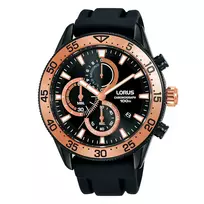 Lorus RM339FX9 Vyriškas Kvarcinis Analoginis Laikrodis 43mm Nerūdijantis Plienas Mėlynas Ciferblatas