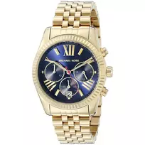 Michael Kors Parker Women's Rose Gold-Tone Stainless Steel Chronograph Watch MK6206