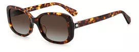 KATE SPADE Dionna Moteriški Akiniai nuo Saulės S06JF2L Havana Acetate Brown Gradient 52mm