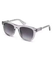 POLICE Vyriški stačiakampiai akiniai nuo saulės SPLL87M5203GU Havana Acetato rėmelis Žali polikarbonatiniai lęšiai 52mm