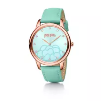 FOLLI FOLLIE Moteriškas laikrodis Heart4Heart WF15R036SSL 34mm sidabrinis nerūdijantis plienas