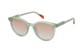 ZADIG & VOLTAIRE moteriški akiniai nuo saulės SZV376516A8G – juodas acetatinis rėmelis, pilki polikarbonatiniai lęšiai, 51 mm