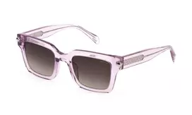 POLICE moteriški akiniai nuo saulės SPLF32-5006MH Havana Acetate Brown Gradient 50/22/135 mm