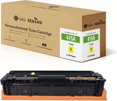 G&G Reborn Toner Cartridge Yellow HP 415A Compatible Remanufactured 2100 Pages 21271