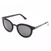 LGR FELI-BLACK01 Unisex Akiniai Nuo Saulės - Juodas Rėmelis, Tamsiai Pilki Lęšiai, 47/24/145 mm