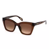 JUST CAVALLI Moteriški Akiniai Nuo Saulės SJC024-520AAK Havana Drugelis 52mm