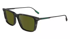Lacoste L6017S5517240 Rudi akiniai nuo saulės vyrams - Havana rėmelis, rudi lęšiai 55/17/145 mm