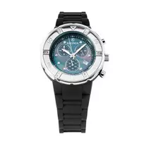KRONOS K789.CN.5C Unisex Analoginis Kvarcinis Laikrodis 40,5mm Nerūdijančio Plieno Korpusas Juodas Odinis Dirželis