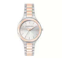 Trussardi T-Light Women's Quartz Watch R2453157504 32mm Silver Stainless Steel