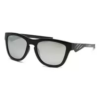Philipp Plein Sport Vyrų Akiniai nuo Saulės SSP008-54Z42P - Juodas Acetato ir Metalo Rėmelis, Poliarizuoti Pilki Lęšiai, UV400 Apsauga, 54 mm Lęšio Plotis