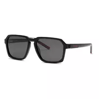 Philipp Plein Sport vyriški akiniai nuo saulės SSP030-59Z42P – poliarizuoti, acetatinis rėmelis, pilki lęšiai, 59/17/145 mm
