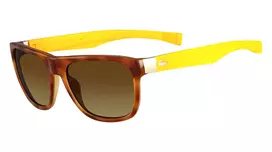 Lacoste L664S Unisex Akiniai - Juodas Rėmelis, Pilki Lęšiai 55mm