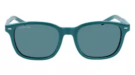 Lacoste L3639S-466 Vyriški kvadratiniai mėlyni akiniai nuo saulės 49/18/135 mm