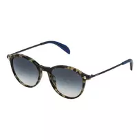TOUS Moteriški Akiniai nuo Saulės STO993-5006ZE Katės Akies Havana Acetatas Rudi Gradientiniai UV400 50/19/135 mm