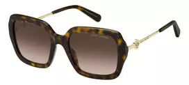 MARC JACOBS Moteriški Akiniai nuo Saulės MARC-652-S-86 Tamsiai Havana Pilkas Gradientas 54mm
