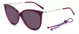 M Missoni Moteriški Akiniai nuo Saulės MMI0119SFGV Havana Rudi Drugelio Formos Acetato Rėmeliai su Rudais Gradientiniais Polikarbonato Lęšiais UV400 58mm