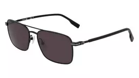 Lacoste L264S Akiniai nuo saulės Vyriški 58/17/145 mm Juodas rėmelis Pilki lęšiai