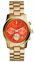 Michael Kors MK6162 Moteriškas Laikrodis Rožinio Aukso Spalvos Nerūdijančio Plieno Apyrankė 38mm