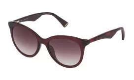 Police Moteriški Katės Akies Akiniai Nuo Saulės SPL7595207DW Havana Rudi Gradient 52mm