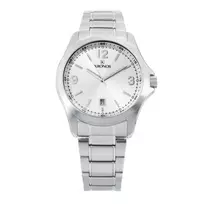 KRONOS Vyriškas Kvarcinis Analoginis Laikrodis 786.8.105.19 42mm Nerūdijančio Plieno Tinklo Dirželiu