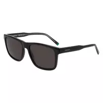 Lacoste vyriški akiniai nuo saulės L6025S-1 - stačiakampis acetatinis rėmelis - UV400 apsauga - 56/17/145 mm