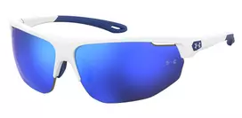 Under Armour UA0002GSWWK Vyriški sportiniai akiniai nuo saulės – matinė juoda, dūminiai pilki lęšiai, 71 mm