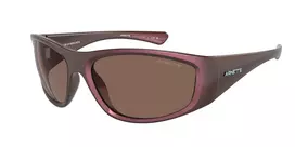 ARNETTE AN4331-292773 Vyriški stačiakampiai akiniai nuo saulės Matinė juoda Tamsiai pilka 64mm