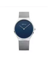 BERING Women's Classic Quartz Watch 12138-007 38mm Silver Stainless Steel