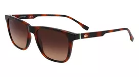 Lacoste L6041S-214 Vyriški Akiniai nuo Saulės Havana Acetato Rėmeliu Rudi Polikarbonato Lęšiai 54mm