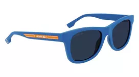 Lacoste vaikiški akiniai nuo saulės L3643SRG-424 mėlynas rėmelis pilki lęšiai 48/17/130 mm