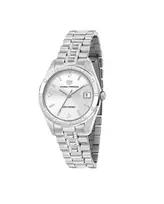 CHIARA FERRAGNI Moteriškas laikrodis Logomania R1953100514 32 mm Rožinis auksas Nerūdijančio plieno tinklelis