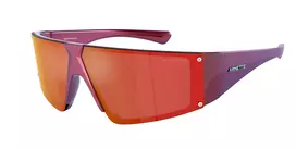 ARNETTE AN4332-29206Q Unisex akiniai nuo saulės, matinė juoda, pilki veidrodiniai stiklai, 69mm