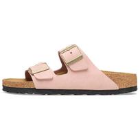 Birkenstock Arizona Suede Open-Toe Double Buckle Sandals Unisex Sandals Pink 1027651 37