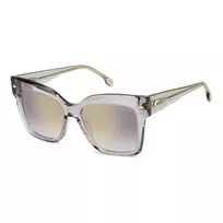 CARRERA Moteriški Akiniai Nuo Saulės CARRERA3037SK - Juodas Acetato Rėmelis, Pilki Gradientiniai Lęšiai, 54/17/140 mm