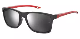 Under Armour vaikiški akiniai nuo saulės UA7002S268F6T - matinė juoda, pilki lęšiai, 56 mm