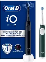 Braun Oral-B iO Series 2 Duo Electric Toothbrush Night Black & Forest Green