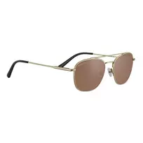 SERENGETI Unisex Akiniai Nuo Saulės SS542004 - Fotochrominiai Poliarizuoti Mineralinio Stiklo Lęšiai, 53 mm Lęšio Plotis, Klasikinis Stačiakampis