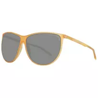 PORSCHE DESIGN Moteriški Akiniai nuo Saulės P8601-61C Titaninis Rėmelis Pilki Gradientiniai Stiklai 61/12/135 mm