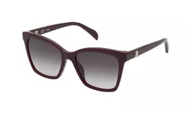 TOUS Moteriški Akiniai nuo Saulės STOB505509FH Havana Acetato Rėmelis Rudi Gradientiniai Lęšiai 55/18/140 mm