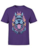 Flame Guard Dog Warrior Tshirt Unisex S