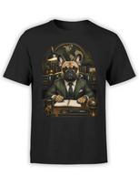 Executive Frenchie French Bulldog Tshirt Unisex S