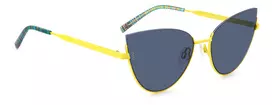 M Missoni moteriški akiniai nuo saulės MMI0100S40GKU - Rudi Havana rėmeliai iš acetato su rudais gradientiniais lęšiais - 60/18/140 mm